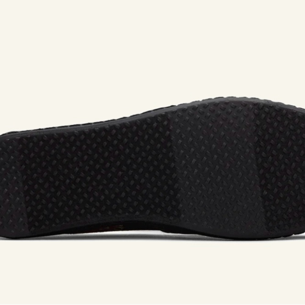 TOMS Alaprgata Leather Wrap : Black Metallic Floral Brocade W8 - Picture 10 of 13